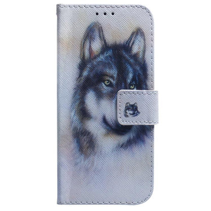 Coloured Drawing Flip Leather Phone Case, For Samsung Galaxy S25 FE 5G, For Samsung Galaxy S25 5G