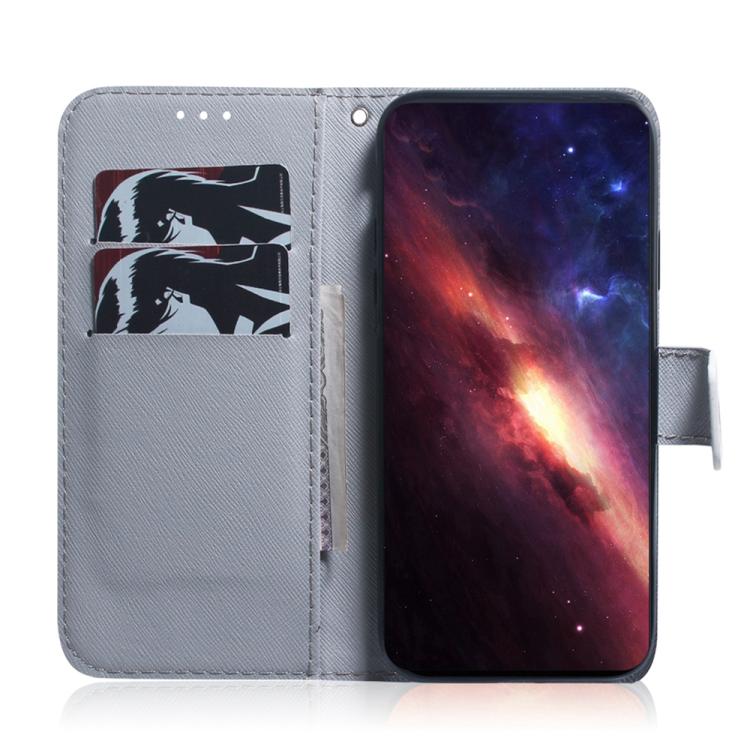 Coloured Drawing Flip Leather Phone Case, For Samsung Galaxy S25 FE 5G, For Samsung Galaxy S25 5G