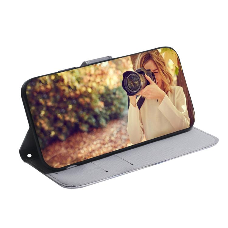 Coloured Drawing Flip Leather Phone Case, For Samsung Galaxy S25 FE 5G, For Samsung Galaxy S25 5G