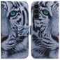 Coloured Drawing Flip Leather Phone Case, For Samsung Galaxy S25 FE 5G, For Samsung Galaxy S25 5G