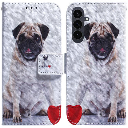 Coloured Drawing Flip Leather Phone Case, For Samsung Galaxy S25 FE 5G, For Samsung Galaxy S25 5G