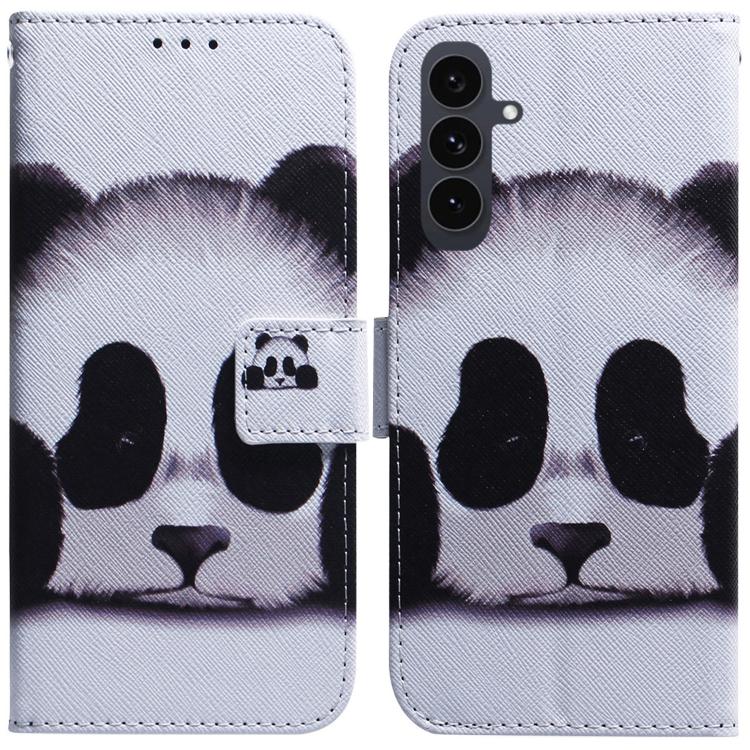Coloured Drawing Flip Leather Phone Case, For Samsung Galaxy S25 FE 5G, For Samsung Galaxy S25 5G