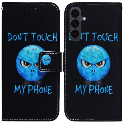 Coloured Drawing Flip Leather Phone Case, For Samsung Galaxy S25 FE 5G, For Samsung Galaxy S25 5G