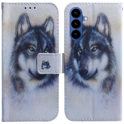 Coloured Drawing Flip Leather Phone Case