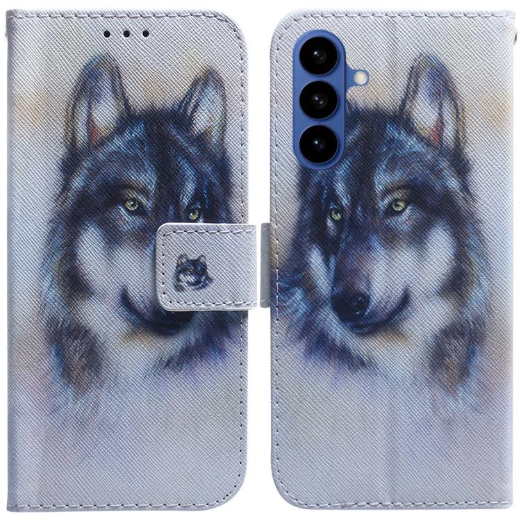 Coloured Drawing Flip Leather Phone Case, For Samsung Galaxy S26 Ultra 5G, For Samsung Galaxy S26 5G