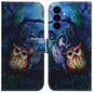 Coloured Drawing Flip Leather Phone Case, For Samsung Galaxy S26 Ultra 5G, For Samsung Galaxy S26 5G
