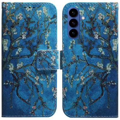 Coloured Drawing Flip Leather Phone Case, For Samsung Galaxy S26 Ultra 5G, For Samsung Galaxy S26 5G