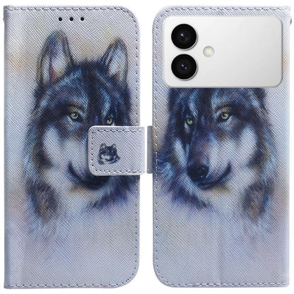 Coloured Drawing Flip Leather Phone Case, For Samsung Galaxy S26+ 5G, For Samsung Galaxy S26 Edge 5G