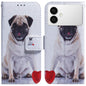Coloured Drawing Flip Leather Phone Case, For Samsung Galaxy S26+ 5G, For Samsung Galaxy S26 Edge 5G