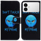 Coloured Drawing Flip Leather Phone Case, For Samsung Galaxy S26+ 5G, For Samsung Galaxy S26 Edge 5G