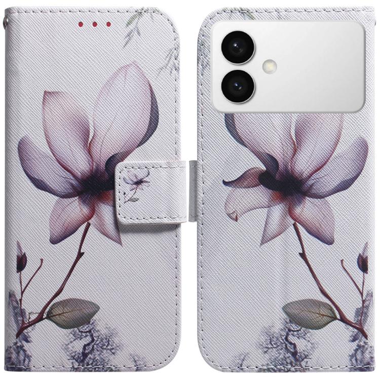Coloured Drawing Flip Leather Phone Case, For Samsung Galaxy S26 Edge 5G, For Samsung Galaxy S26 Ultra 5G