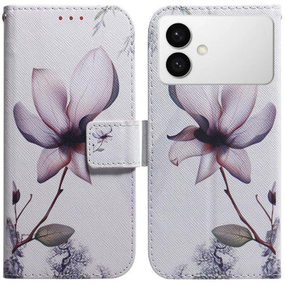 Coloured Drawing Flip Leather Phone Case, For Samsung Galaxy S26 Edge 5G, For Samsung Galaxy S26 Ultra 5G