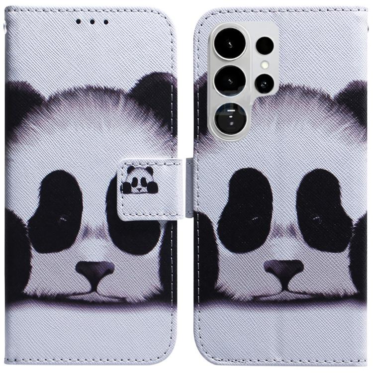 Coloured Drawing Flip Leather Phone Case, For Samsung Galaxy S26 Ultra 5G, For Samsung Galaxy S26 5G