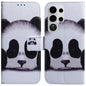 Coloured Drawing Flip Leather Phone Case, For Samsung Galaxy S26 Ultra 5G, For Samsung Galaxy S26 5G