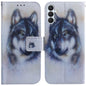 Coloured Drawing Flip Leather Phone Case, For Samsung Galaxy S26+ 5G, For Samsung Galaxy S26 Edge 5G