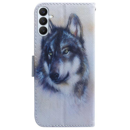 Coloured Drawing Flip Leather Phone Case, For Samsung Galaxy S26+ 5G, For Samsung Galaxy S26 Edge 5G