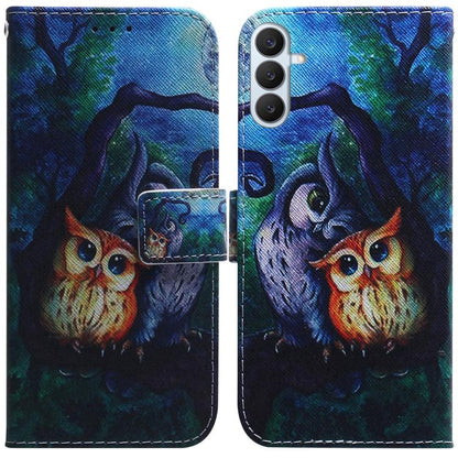 Coloured Drawing Flip Leather Phone Case, For Samsung Galaxy S26+ 5G, For Samsung Galaxy S26 Edge 5G