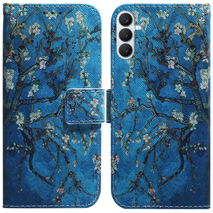 Coloured Drawing Flip Leather Phone Case, For Samsung Galaxy S26+ 5G, For Samsung Galaxy S26 Edge 5G