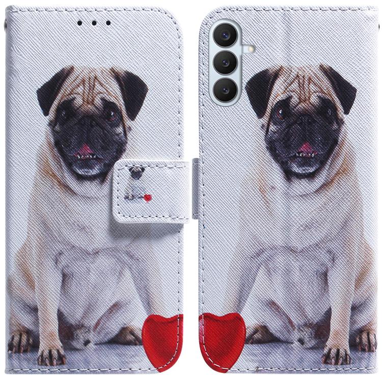 Coloured Drawing Flip Leather Phone Case, For Samsung Galaxy S26+ 5G, For Samsung Galaxy S26 Edge 5G
