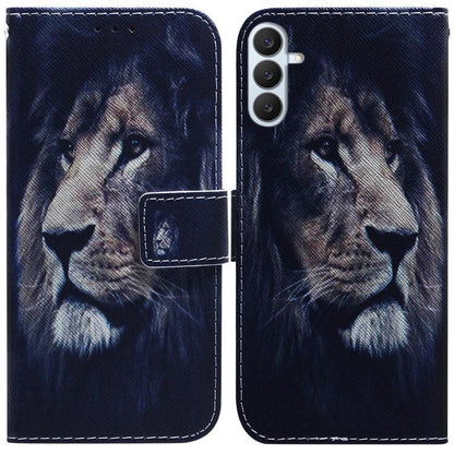 Coloured Drawing Flip Leather Phone Case, For Samsung Galaxy S26+ 5G, For Samsung Galaxy S26 Edge 5G