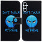 Coloured Drawing Flip Leather Phone Case, For Samsung Galaxy S26+ 5G, For Samsung Galaxy S26 Edge 5G