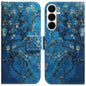 Coloured Drawing Flip Leather Phone Case, For Galaxy S26 FE 5G, For Samsung Galaxy S26+ 5G