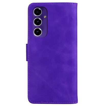 Skin Feel Pure Color Flip Leather Phone Case