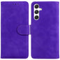 Skin Feel Pure Color Flip Leather Phone Case, For Samsung Galaxy S25 FE 5G, For Samsung Galaxy S25 Edge 5G, For Samsung Galaxy S25 5G, For Samsung Galaxy S25+ 5G