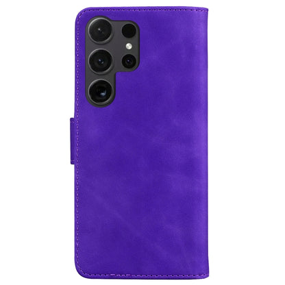 Skin Feel Pure Color Flip Leather Phone Case, For Samsung Galaxy S25 Ultra 5G, For Samsung Galaxy S24 FE 5G