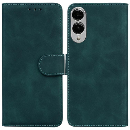 Skin Feel Pure Color Flip Leather Phone Case, For Samsung Galaxy S25 FE 5G, For Samsung Galaxy S25 Edge 5G, For Samsung Galaxy S25 5G, For Samsung Galaxy S25+ 5G