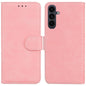 Skin Feel Pure Color Flip Leather Phone Case, For Samsung Galaxy S25 FE 5G, For Samsung Galaxy S25 Edge 5G, For Samsung Galaxy S25 5G, For Samsung Galaxy S25+ 5G