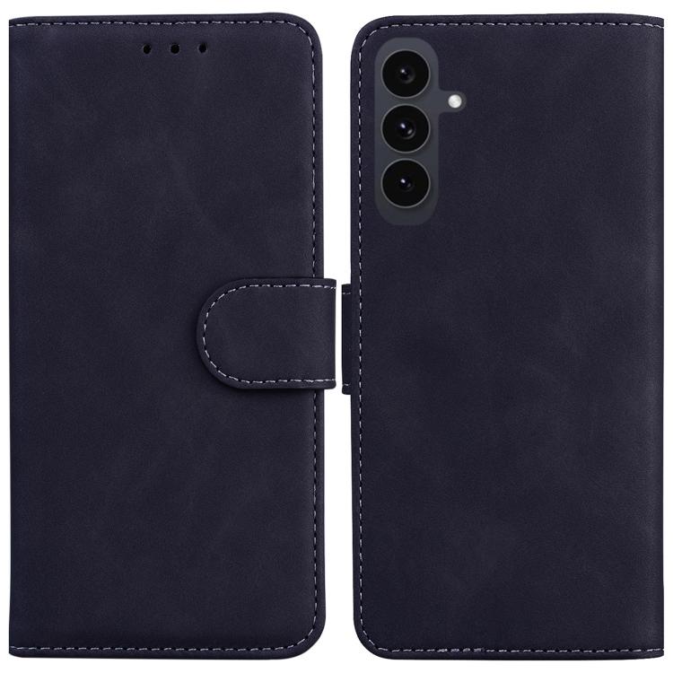 Skin Feel Pure Color Flip Leather Phone Case, For Samsung Galaxy S25 FE 5G, For Samsung Galaxy S25 Edge 5G, For Samsung Galaxy S25 5G, For Samsung Galaxy S25+ 5G