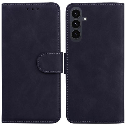 Skin Feel Pure Color Flip Leather Phone Case, For Samsung Galaxy S25 FE 5G, For Samsung Galaxy S25 Edge 5G, For Samsung Galaxy S25 5G, For Samsung Galaxy S25+ 5G
