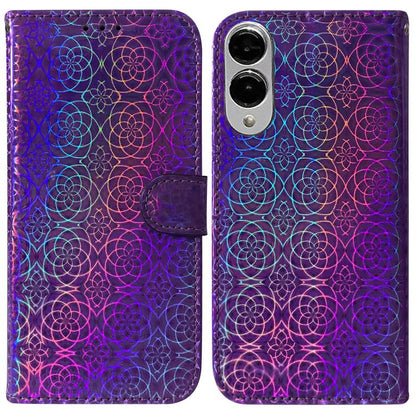 Colorful Magnetic Buckle Leather Phone Case