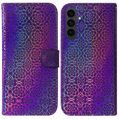 Colorful Magnetic Buckle Leather Phone Case