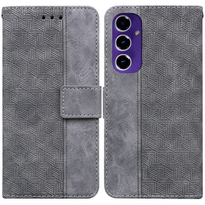 Geometric Embossed Leather Phone Case