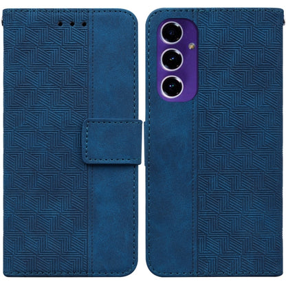 Geometric Embossed Leather Phone Case