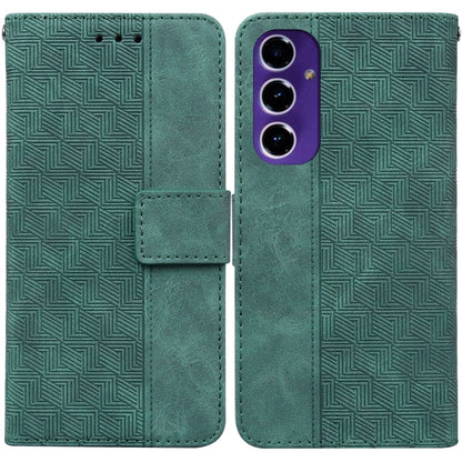 Geometric Embossed Leather Phone Case, For Samsung Galaxy S25 Ultra 5G, For Samsung Galaxy S24 FE 5G