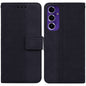 Geometric Embossed Leather Phone Case, For Samsung Galaxy S25 Ultra 5G, For Samsung Galaxy S24 FE 5G