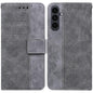 Geometric Embossed Leather Phone Case, For Samsung Galaxy S25 FE 5G, For Samsung Galaxy S25 Edge 5G, For Samsung Galaxy S25 5G, For Samsung Galaxy S25+ 5G