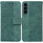 Geometric Embossed Leather Phone Case, For Samsung Galaxy S25 FE 5G, For Samsung Galaxy S25 Edge 5G, For Samsung Galaxy S25 5G, For Samsung Galaxy S25+ 5G