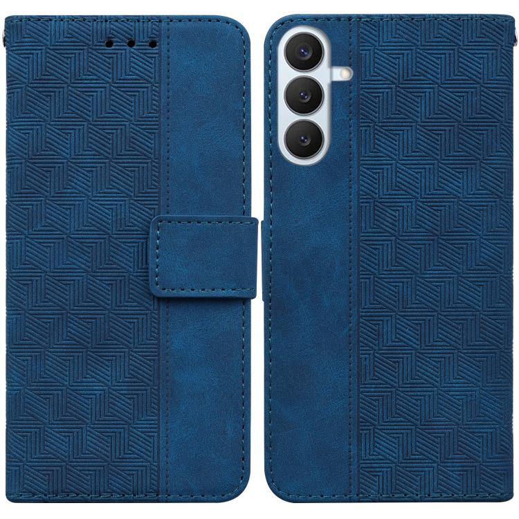 Geometric Embossed Leather Phone Case, For Samsung Galaxy S26+ 5G, For Samsung Galaxy S26 Edge 5G, For Samsung Galaxy S26 Ultra 5G, For Samsung Galaxy S26 5G