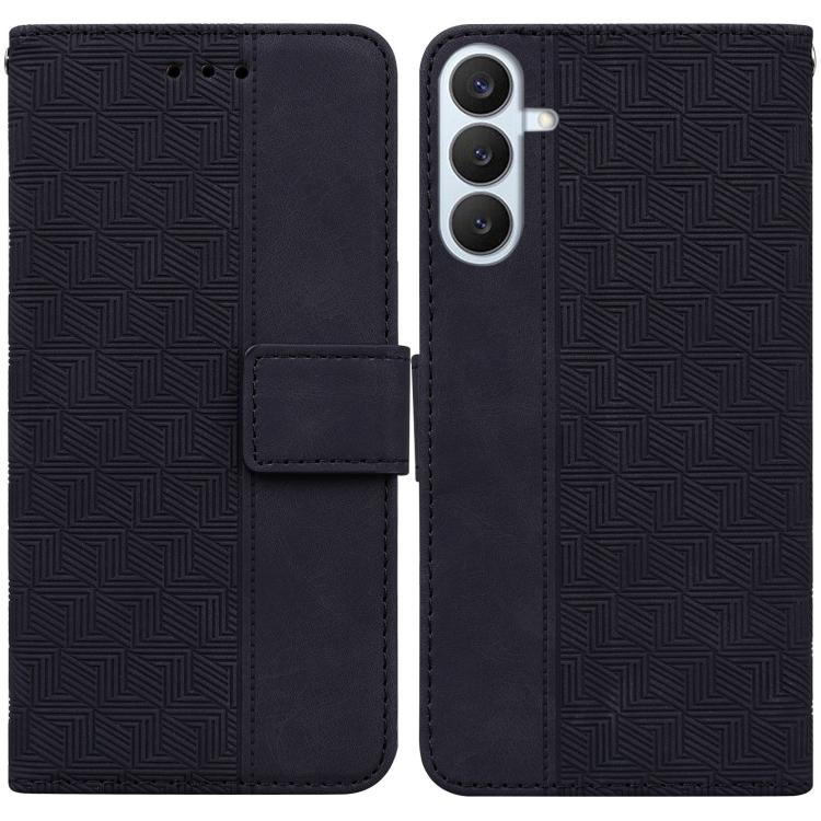 Geometric Embossed Leather Phone Case, For Samsung Galaxy S26+ 5G, For Samsung Galaxy S26 Edge 5G, For Samsung Galaxy S26 Ultra 5G, For Samsung Galaxy S26 5G