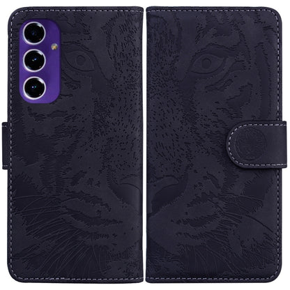 Tiger Embossing Pattern Flip Leather Phone Case, For Samsung Galaxy S25 Ultra 5G, For Samsung Galaxy S24 FE 5G