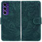 Tiger Embossing Pattern Flip Leather Phone Case, For Samsung Galaxy S25 Ultra 5G, For Samsung Galaxy S24 FE 5G