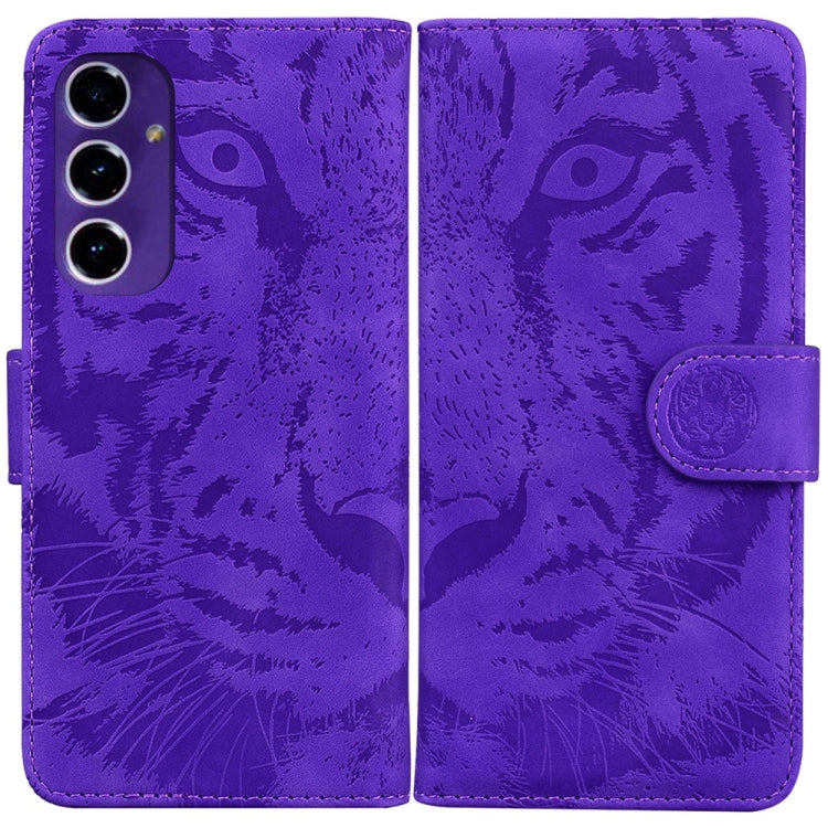 Tiger Embossing Pattern Flip Leather Phone Case