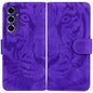 Tiger Embossing Pattern Flip Leather Phone Case, For Samsung Galaxy S25 Ultra 5G, For Samsung Galaxy S24 FE 5G