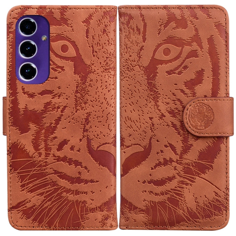 Tiger Embossing Pattern Flip Leather Phone Case