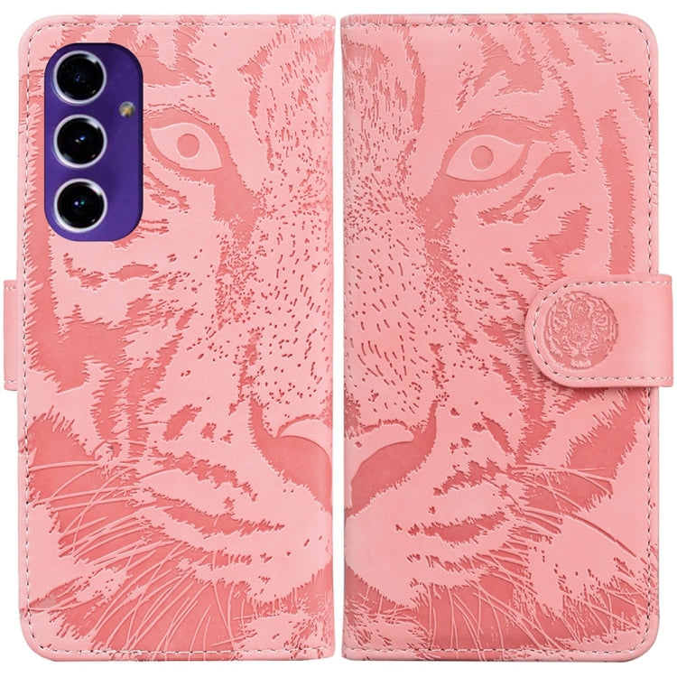 Tiger Embossing Pattern Flip Leather Phone Case