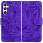 Tiger Embossing Pattern Flip Leather Phone Case
